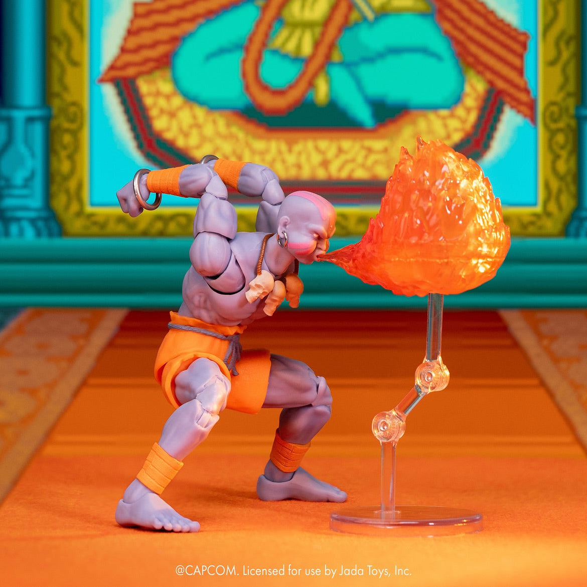 Ultra Street Fighter II Dhalsim (Player 2) SDCC 2025 Exclusive Action Figure