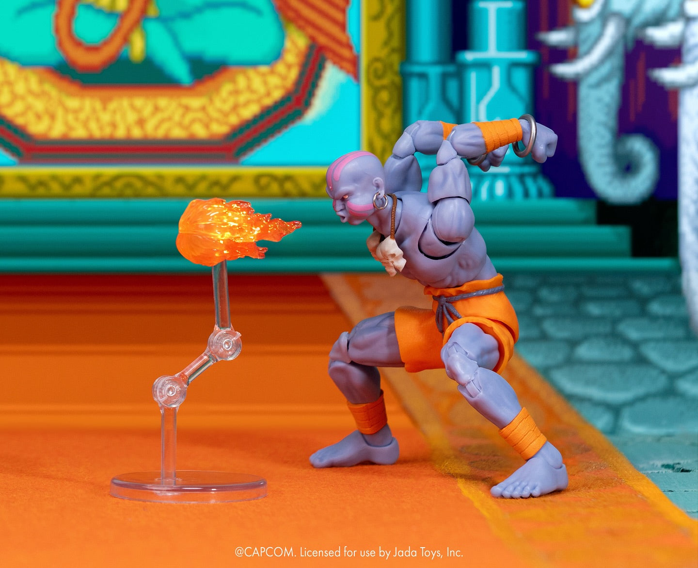 Ultra Street Fighter II Dhalsim (Player 2) SDCC 2025 Exclusive Action Figure