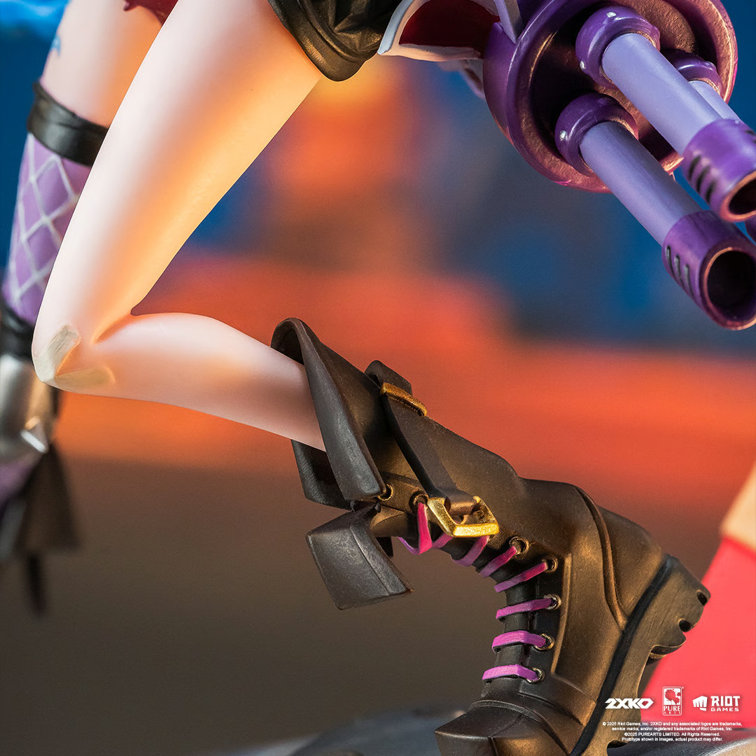 2XKO Jinx & Warwick Statue by PureArts