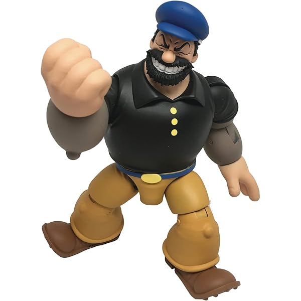 Popeye Classics Bluto Action Figure By Boss Fight Studio