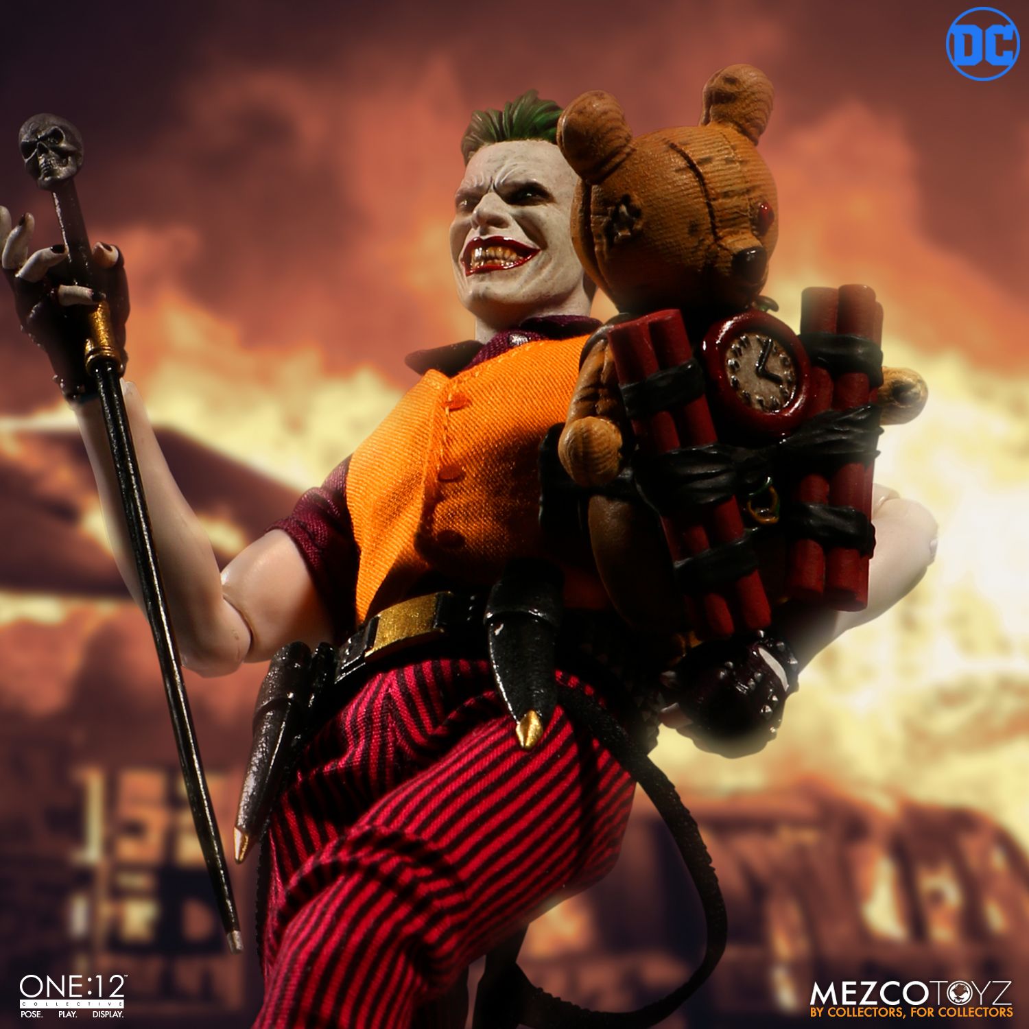The Joker Clown Prince of Crime Edition One:12 Collective Action Figure By Mezco