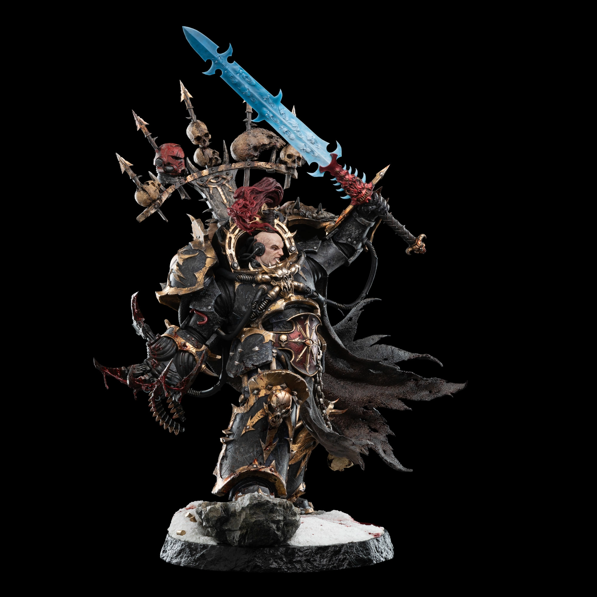 Warhammer 40K Abaddon The Despoiler Statue By Weta