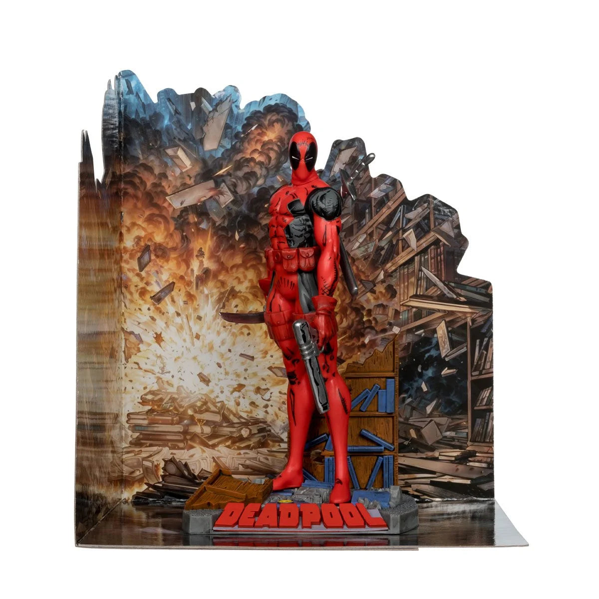 Deadpool The New Mutants #98 1:10 Scale Posed Figure with Scene