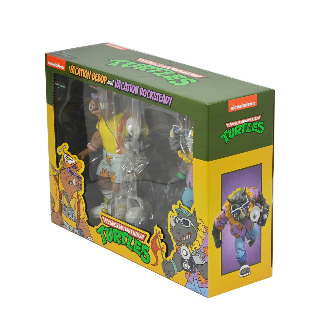 Teenage Mutant Ninja Turtles Vacation Bebop and Rocksteady 2 Pack Action Figure