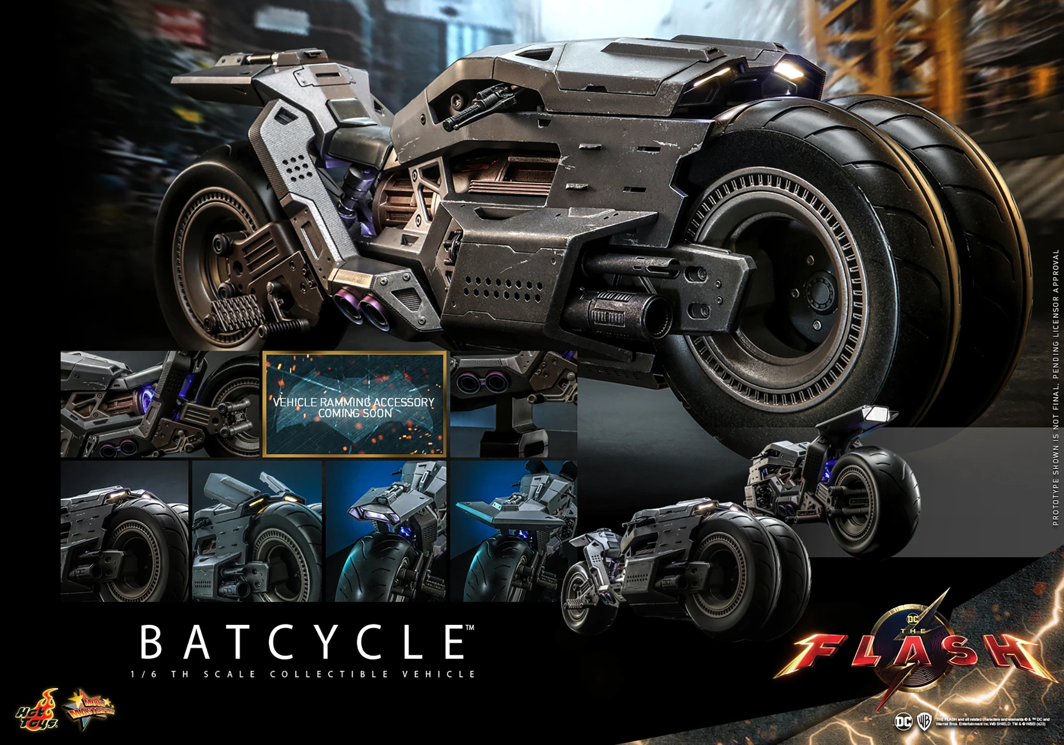 Batcycle (The Flash) by Hot Toys