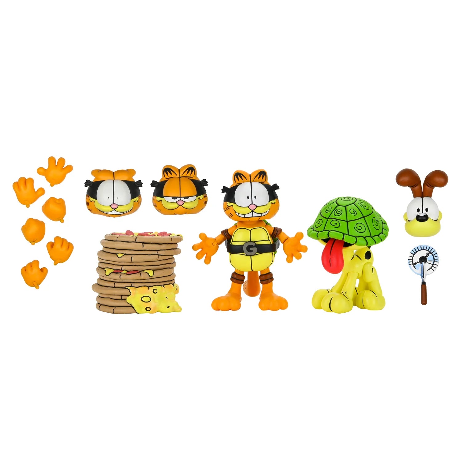 Teenage Mutant Ninja Turtles (Archie Comics) x Garfield Ultimate Garfello & Odie Action Figures