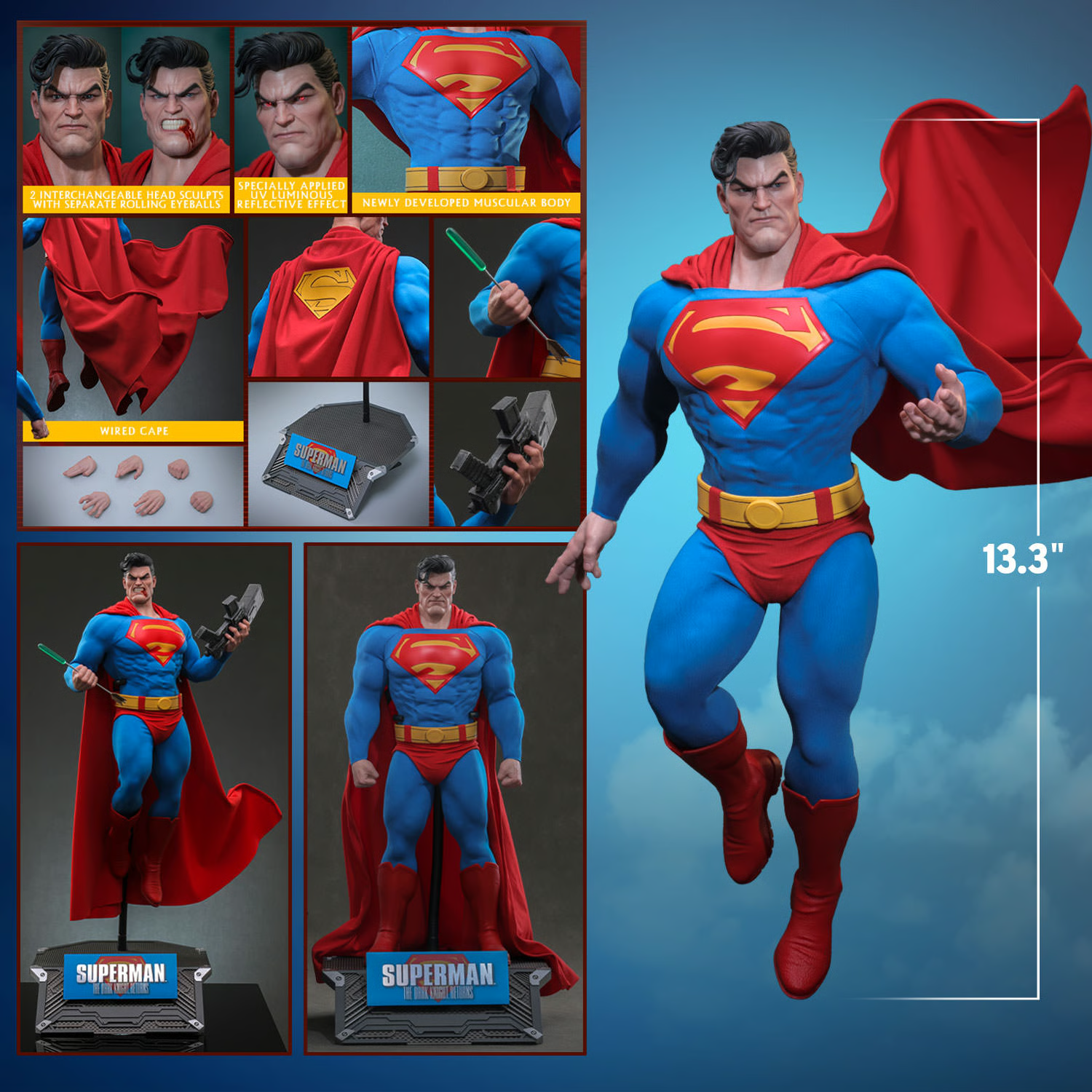 Superman Sixth Scale Figure by Hot Toys