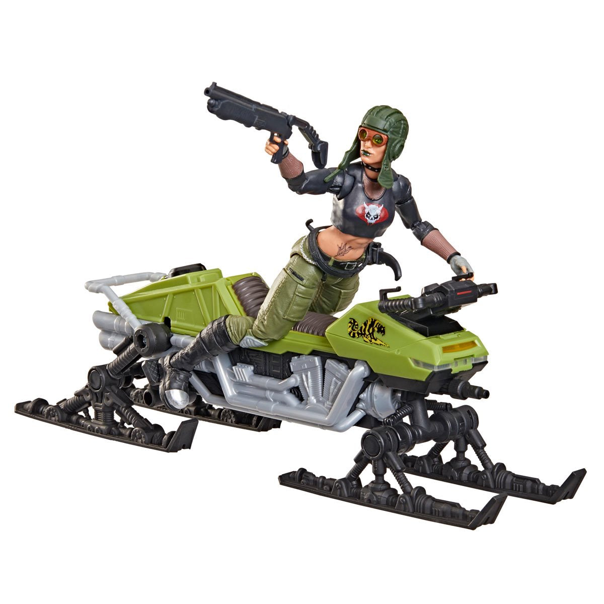 G.I. Joe Classified Series Zanya and Dreadnok Chameleon (Swamp Skier) Vehicle Action Figure