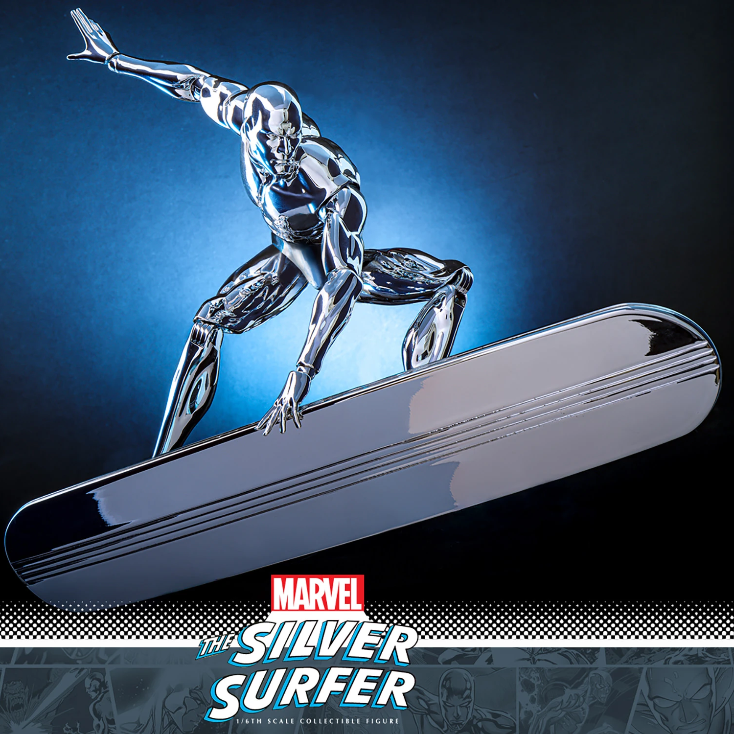 Silver Surfer Sixth Scale Figure by Hot Toys