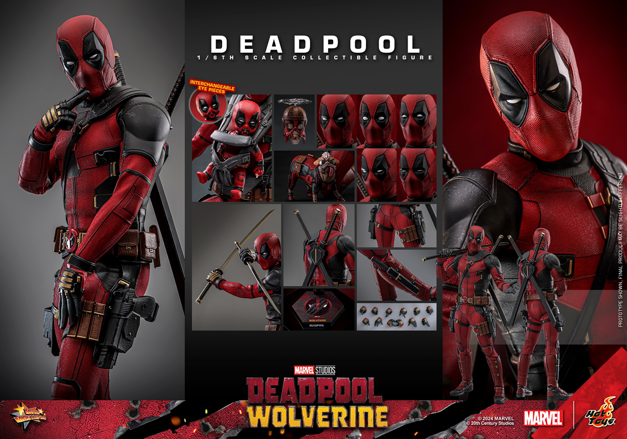 DEADPOOL Sixth Scale Figure by Hot Toys