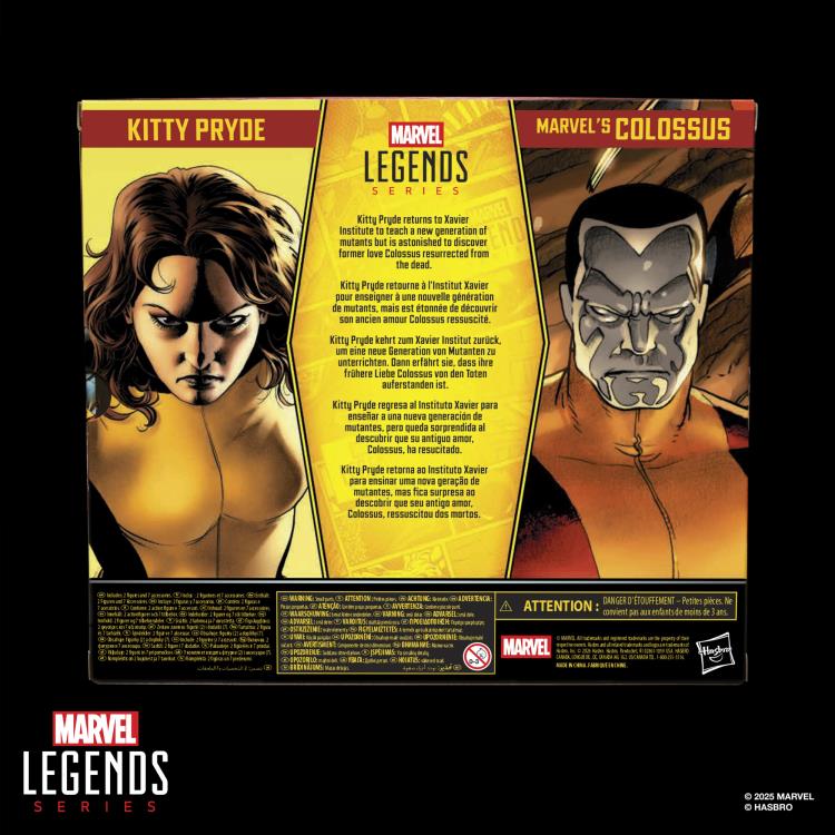 Marvel Legends Astonishing X-Men Kitty Pryde & Marvel's Colossus Two-Pack Action Figure