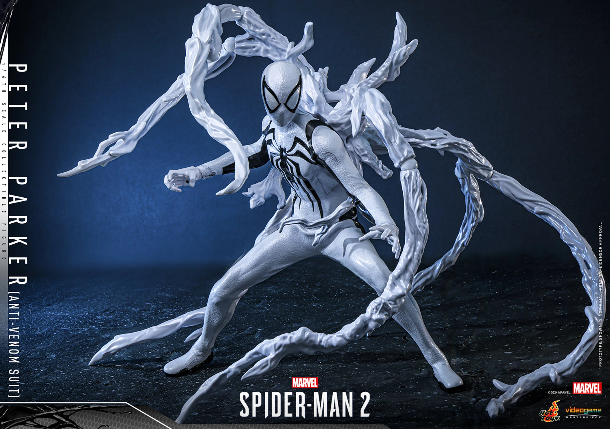 PETER PARKER (ANTI VENOM SUIT)  Sixth Scale Figure by Hot Toys