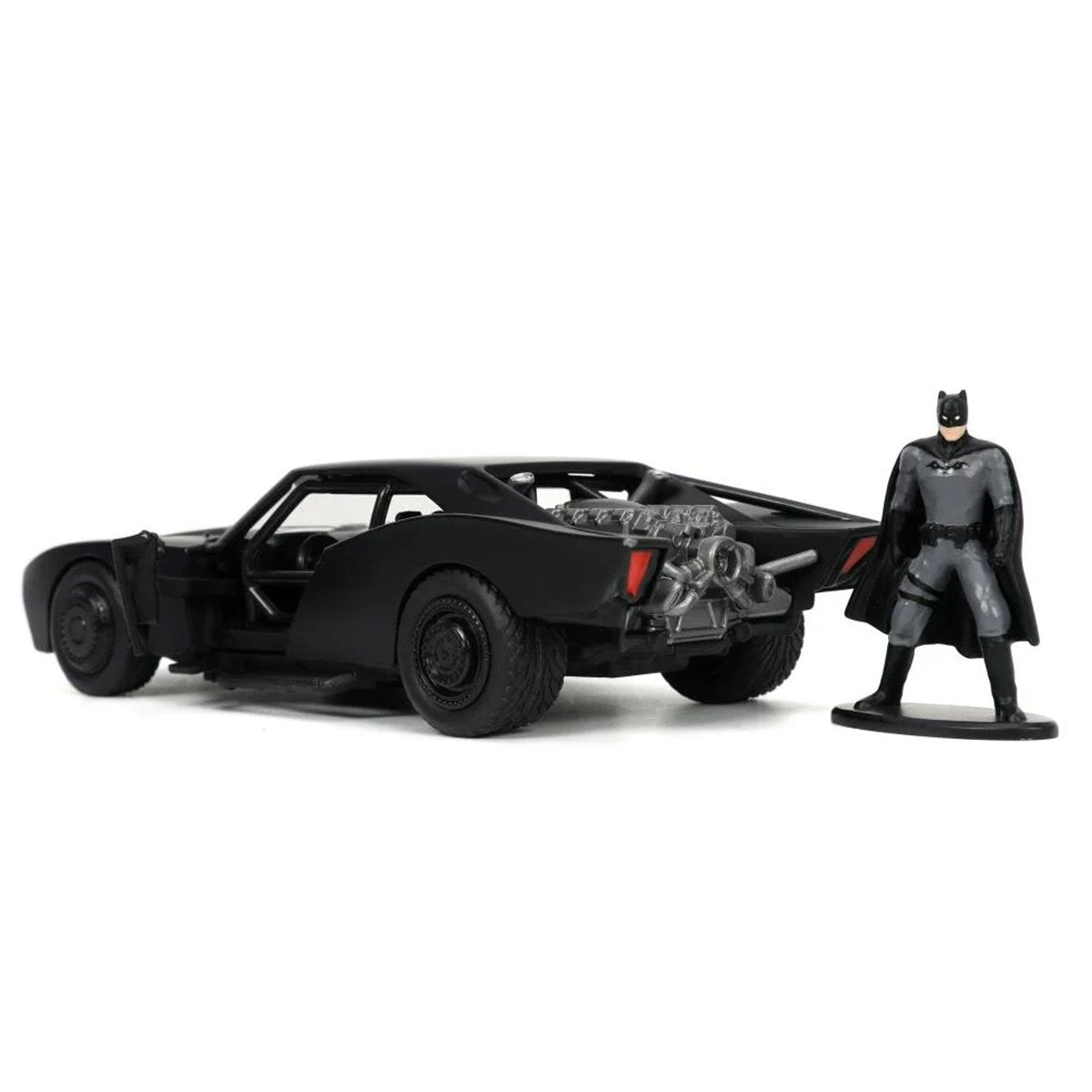The Batman 2021 Batmobile 1:18 Scale Die-Cast Metal Vehicle with Batman Mini-Figure by Jada Toys