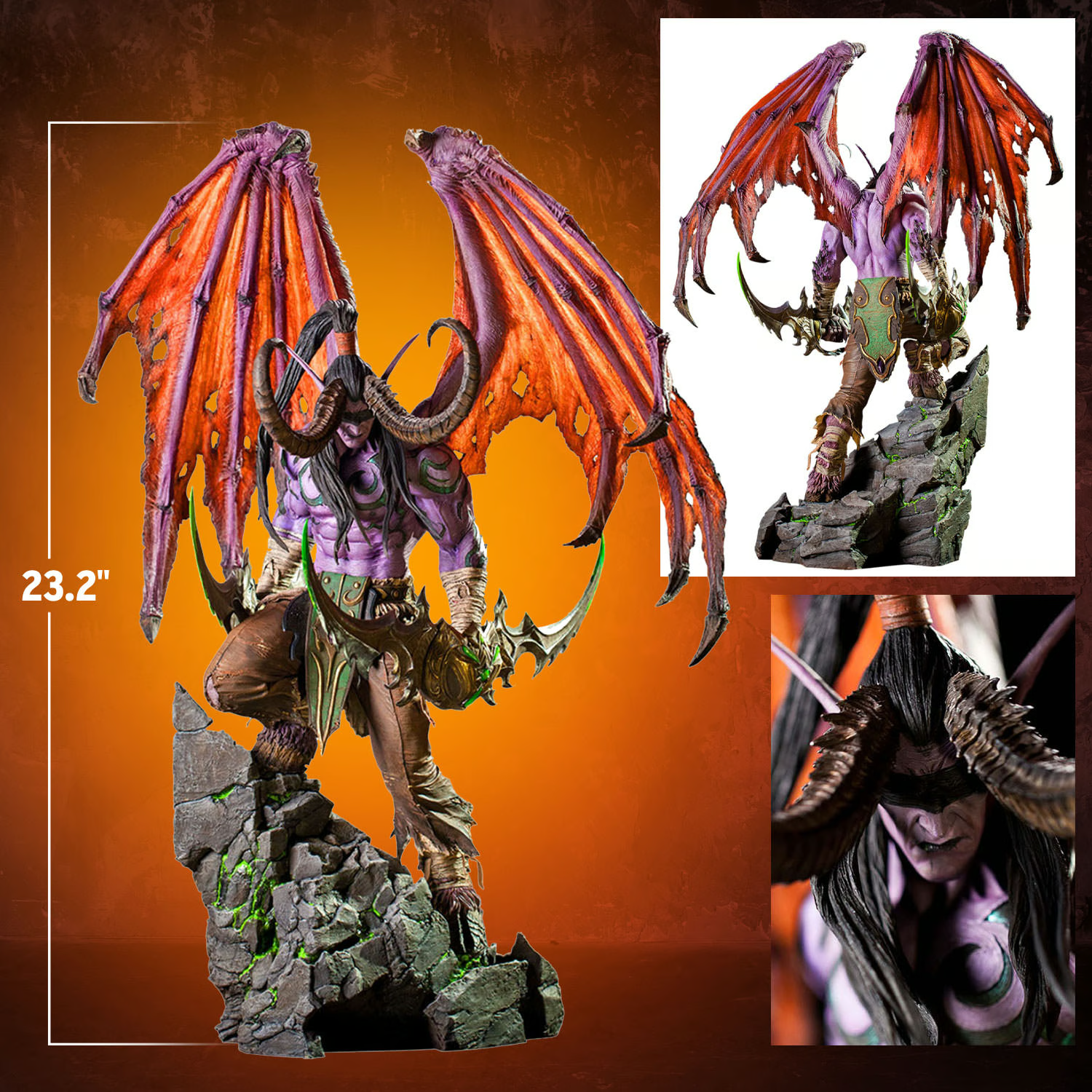 Illidan Statue by Activision Blizzard