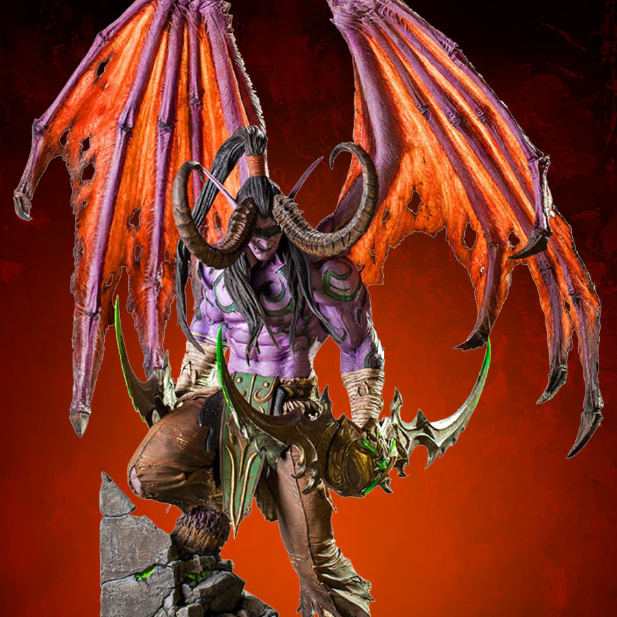 Illidan Statue by Activision Blizzard