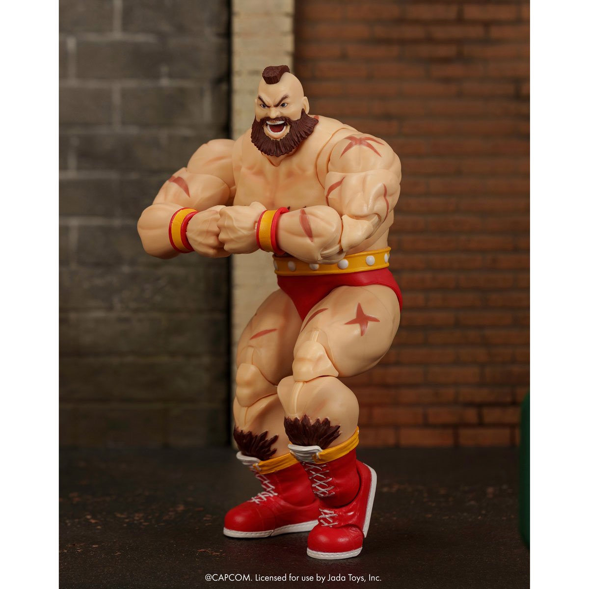 Ultra Street Fighter II Zangief Deluxe Scale Action Figure by Jada Toys