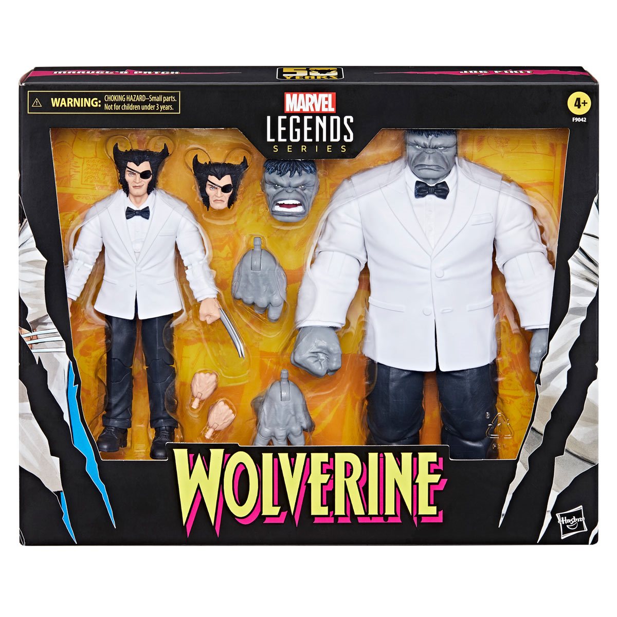 Wolverine Marvel Legends Patch and Joe Fixit Action Figures