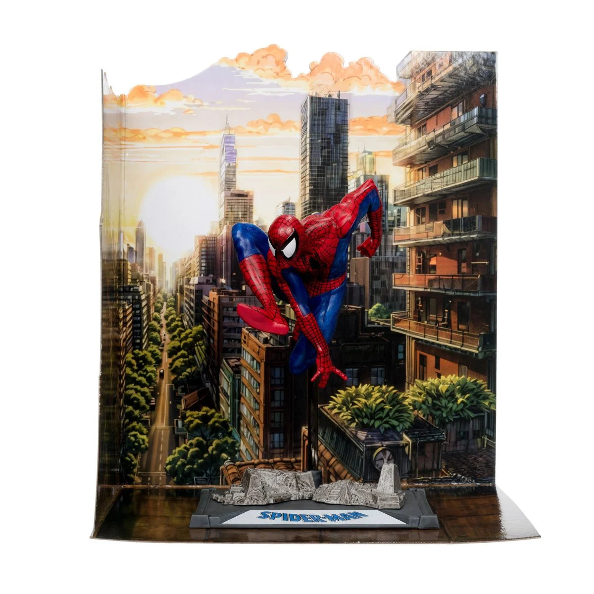 Spider-Man #6 1:10 Scale Posed Figure with Scene