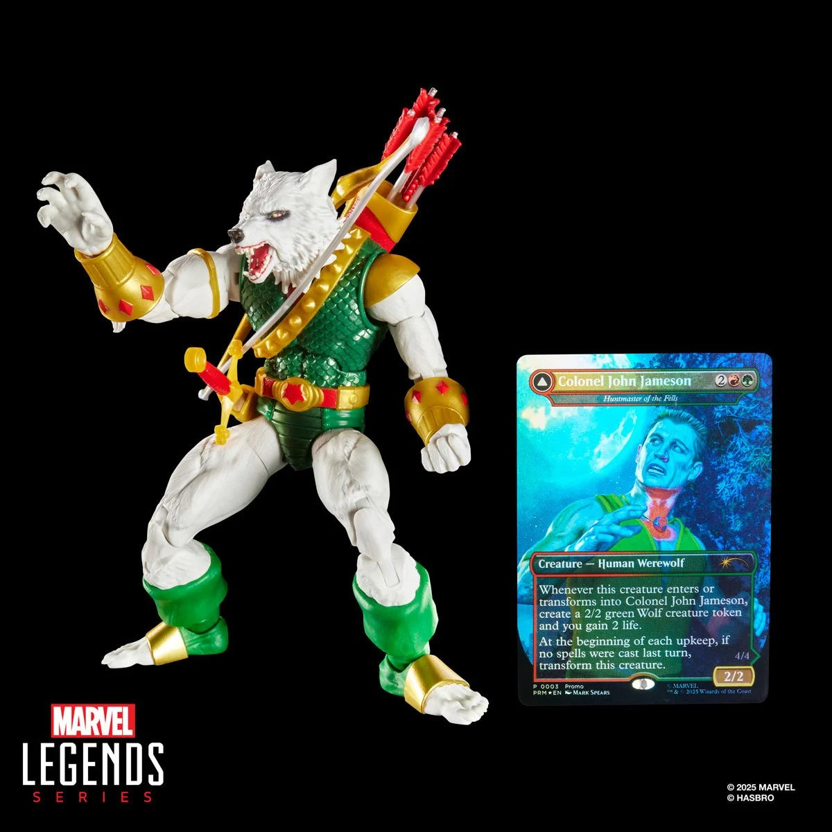 Spider-Man Marvel Legends Magic: The Gathering Man-Wolf Action Figure
