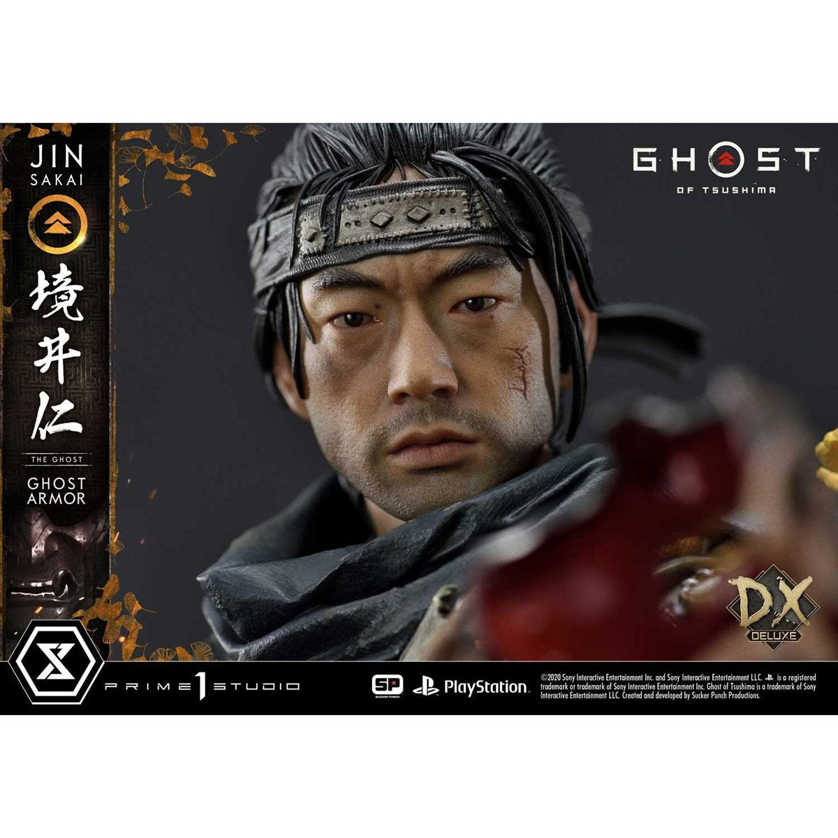 Ghost of Tsushima Jin Sakai Ghost Armor Deluxe Edition 1:4 Scale Statue