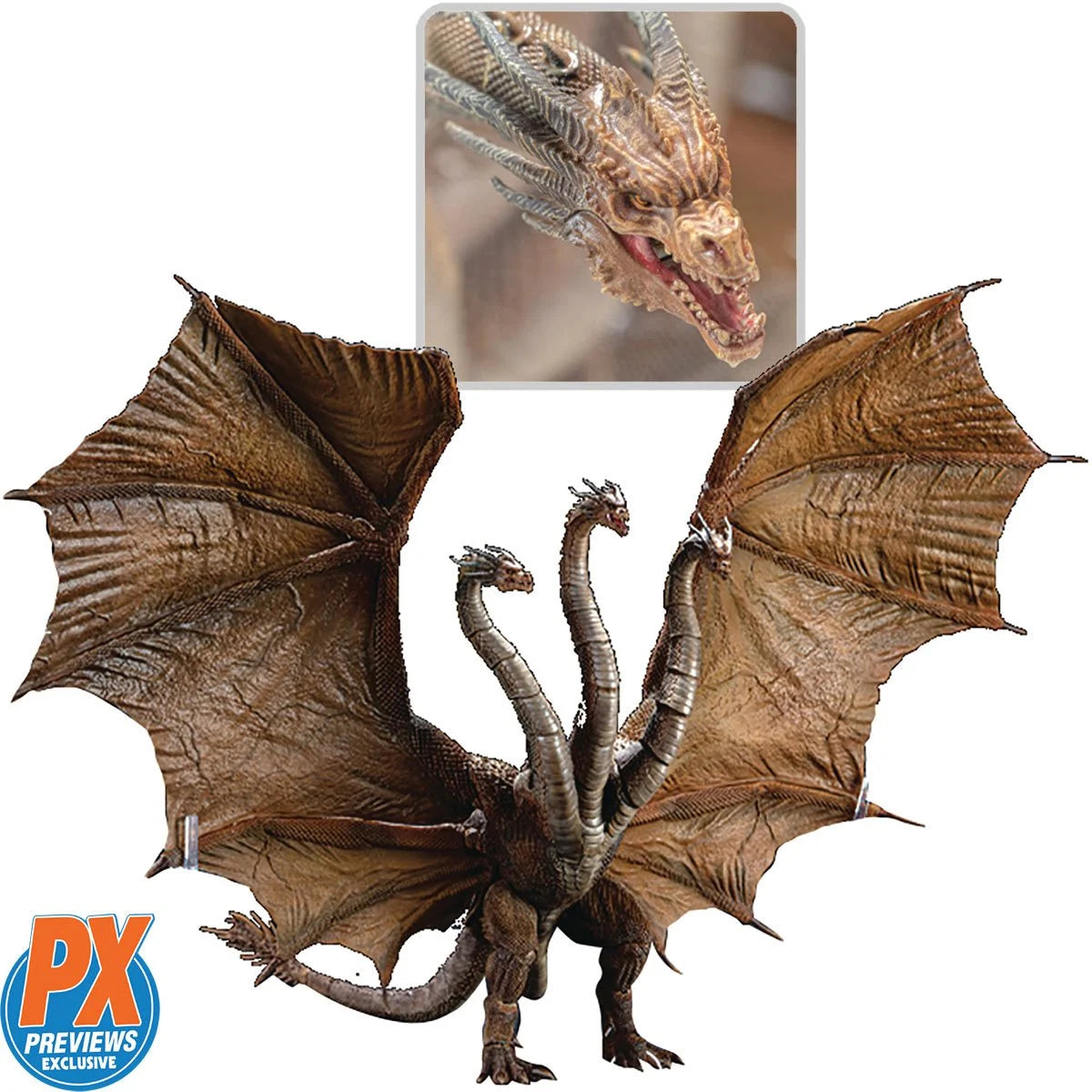 Godzilla: King of the Monsters King Ghidorah Exquisite Basic Action Figure