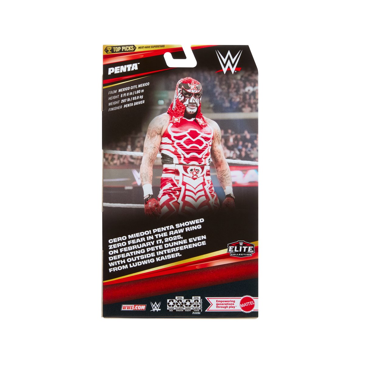 WWE Top Picks Elite Collection 2027 Penta