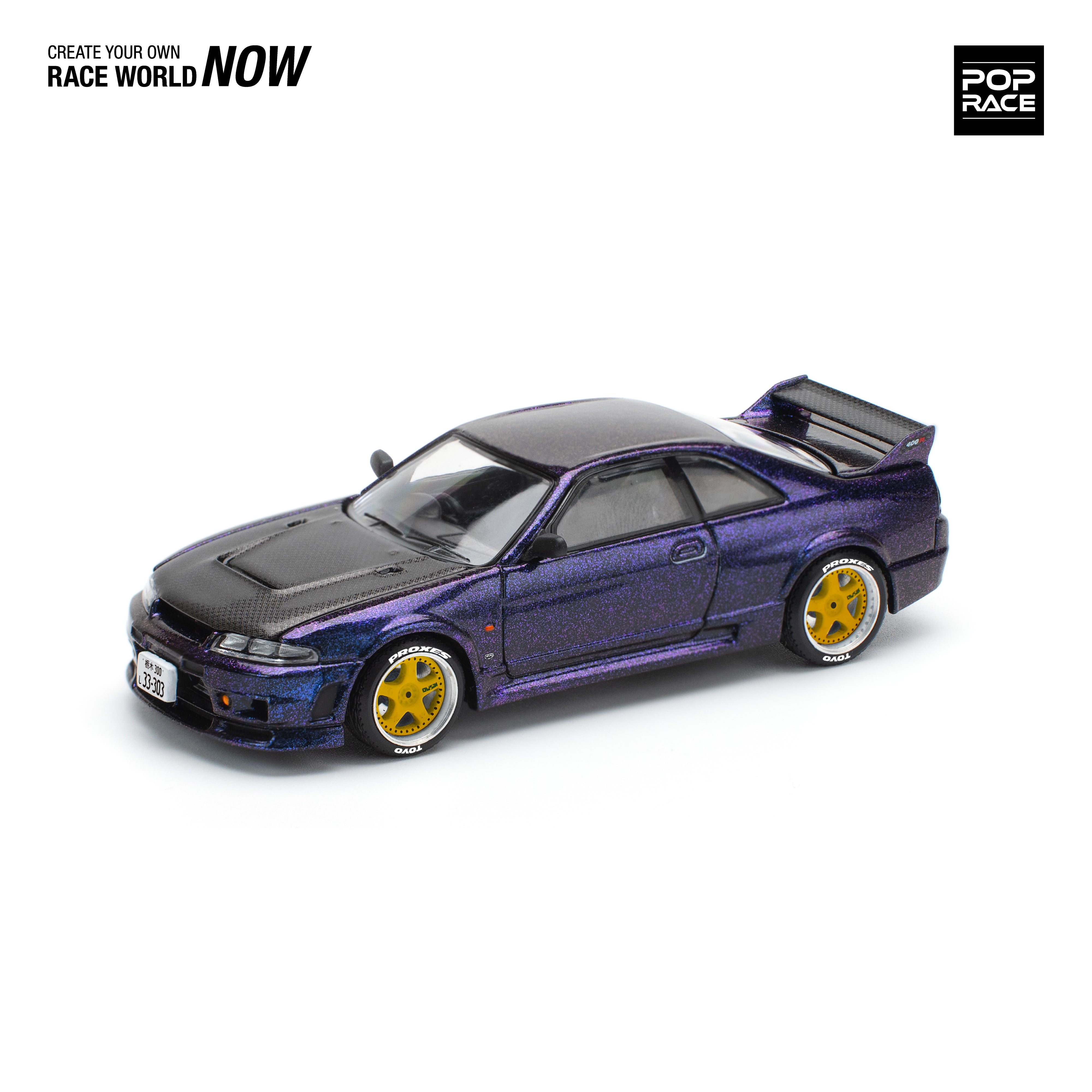 Nissan Skyline GT-R R33 Midnight Purple PR640256 by Pop Race
