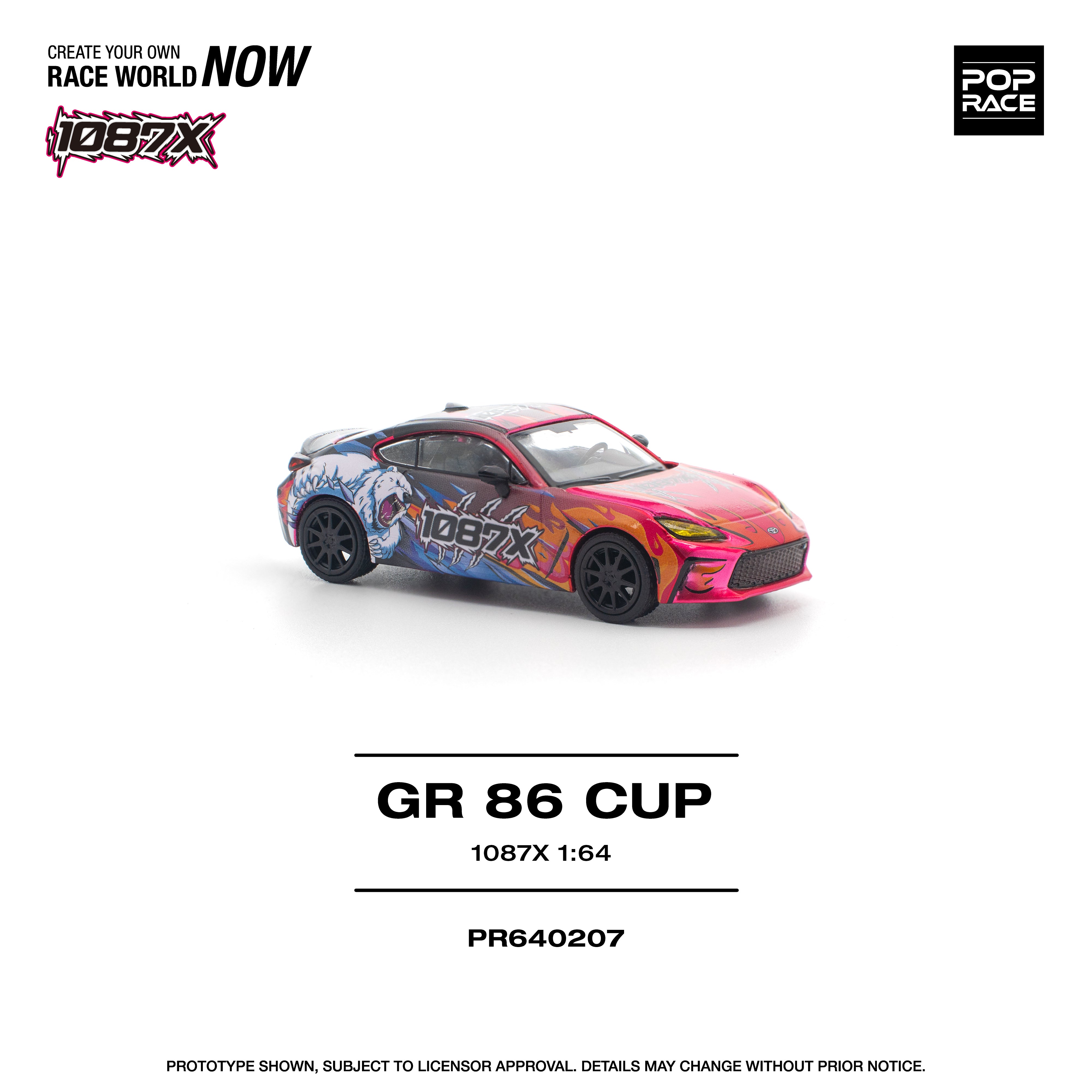 Toyota GR86 CUP 1087X PR6402075 by Pop Race