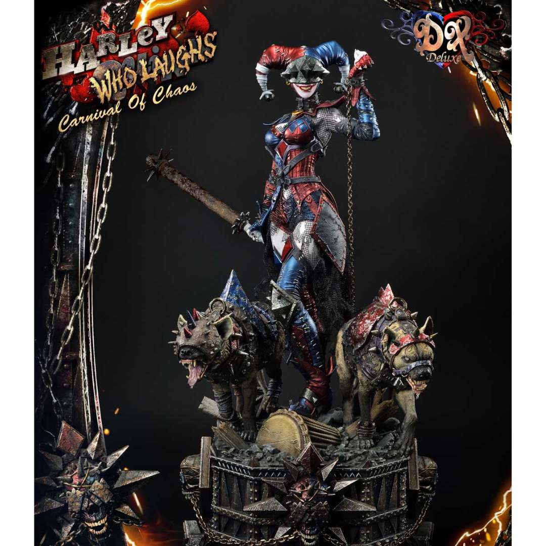Dark Nights Metal (Comics) Harley Quinn Who Laughs DX Bonus Version Statue by Prime 1 Studios