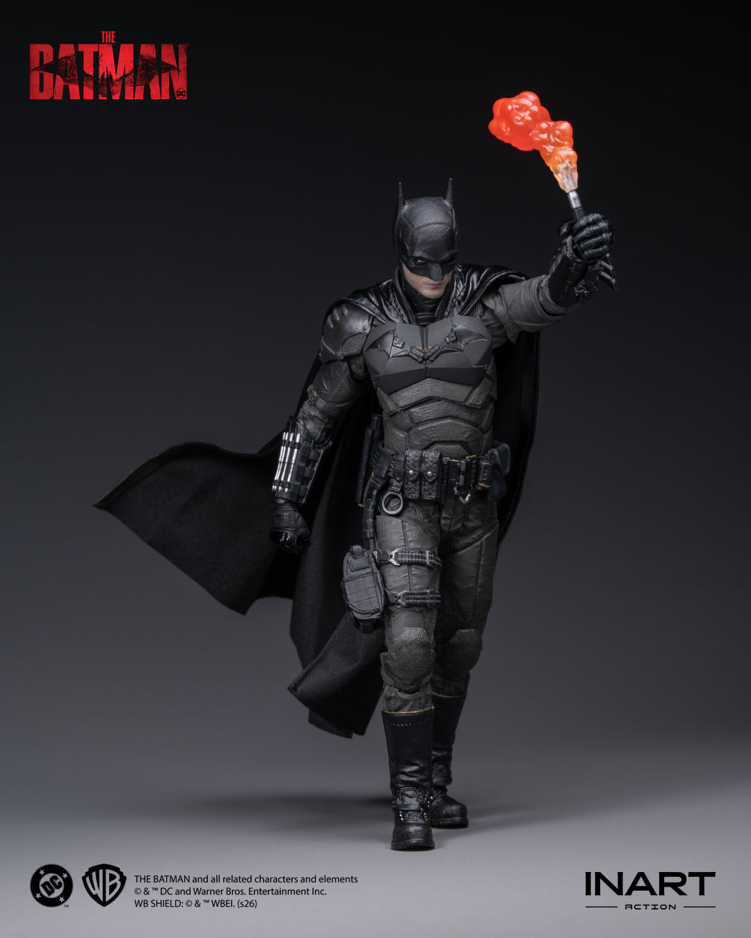 [Pre-Order Deposit] The Batman - Batman Action Figure 1/12 Scale Figure by Inart Action