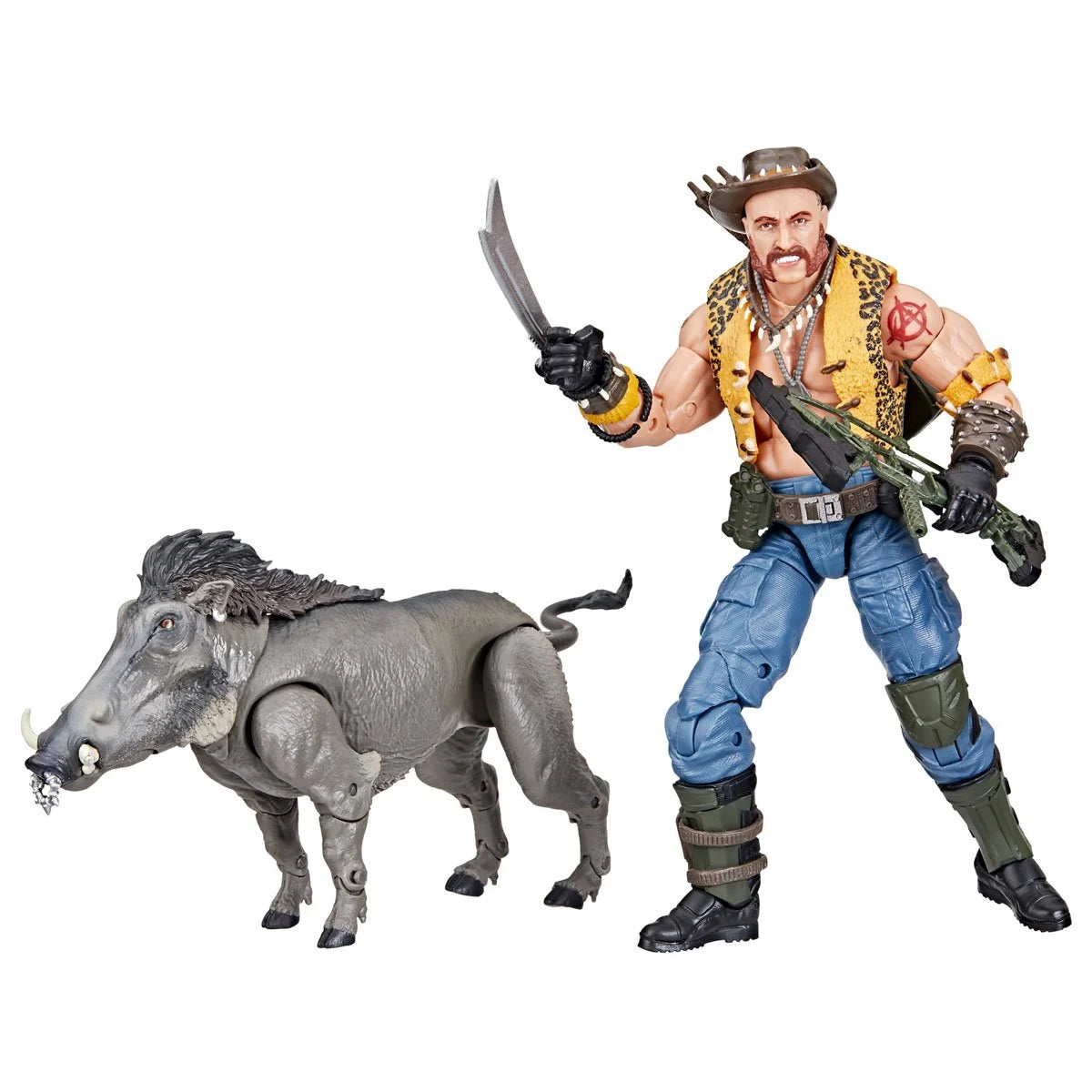 G.I. Joe Classified Dreadnok Gnawgahyde and pets Porkbelly & Yobbo Action Figure