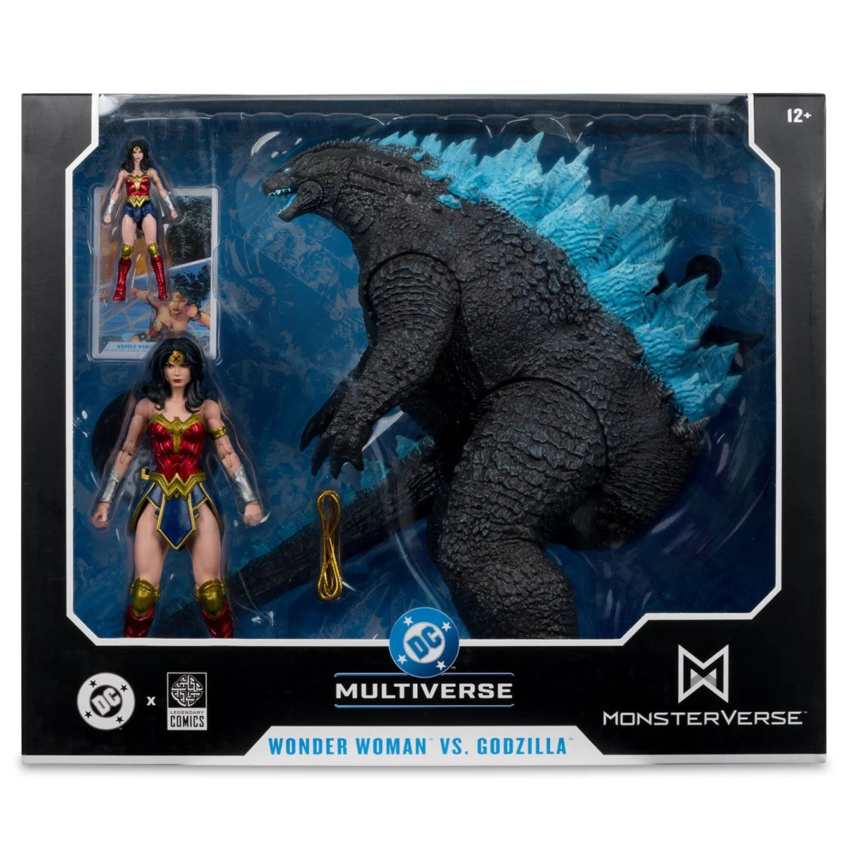 DC Multiverse (Justice League vs. Godzilla vs. Kong) Wonder Woman vs. Godzilla Megafig 2-Pack Action Figure