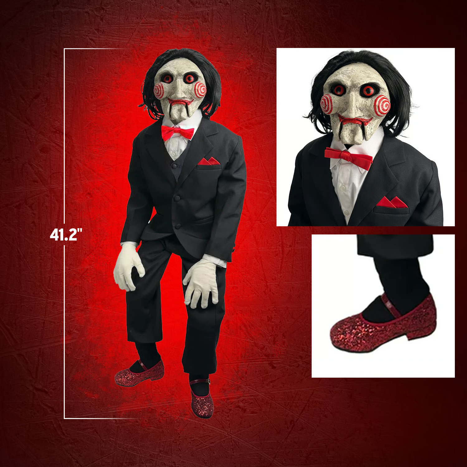 Saw Billy the Puppet 1:1 Scale Deluxe Prop Replica Action Figure