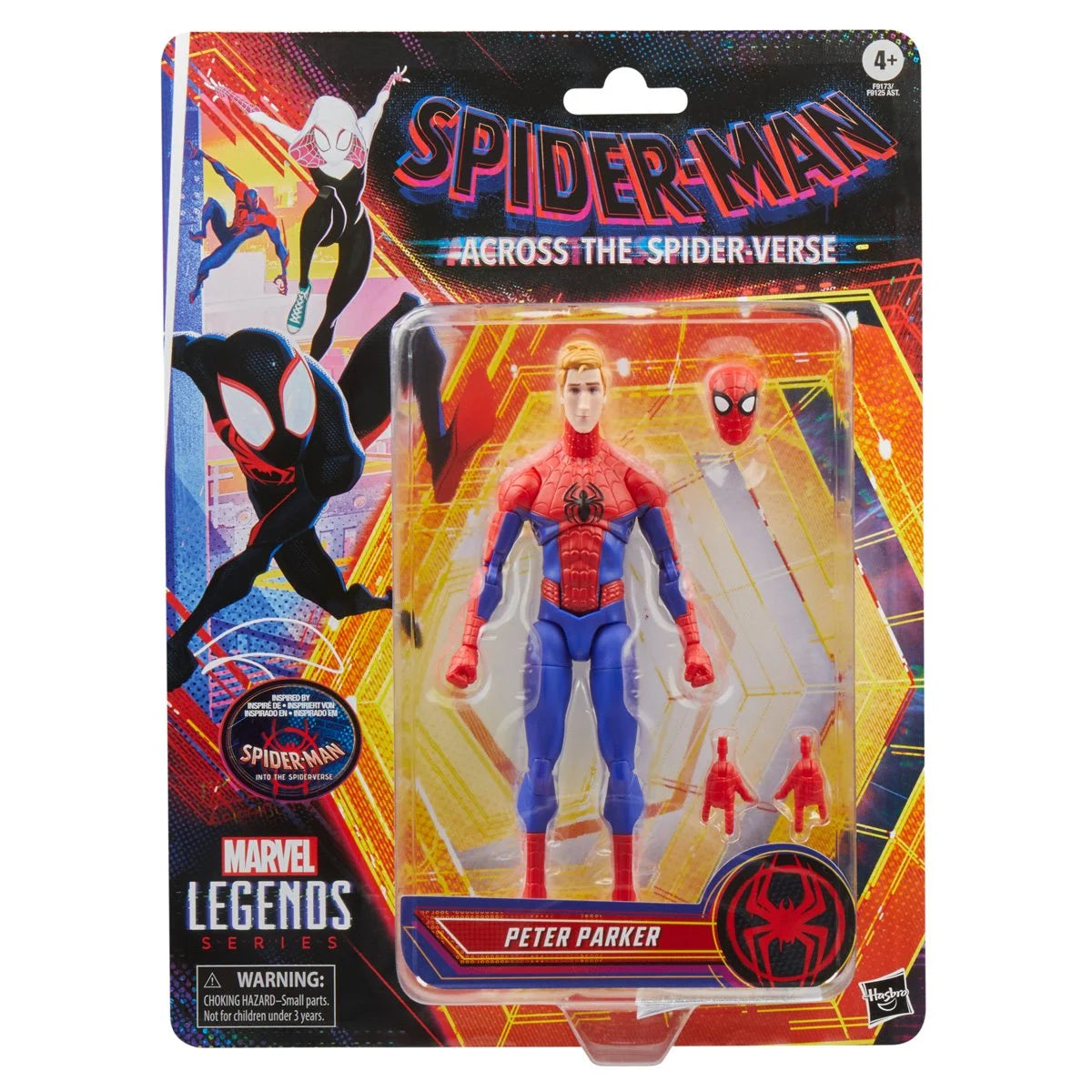 Spider-Man Across The Spider-Verse Marvel Legends Peter Parker Action Figure