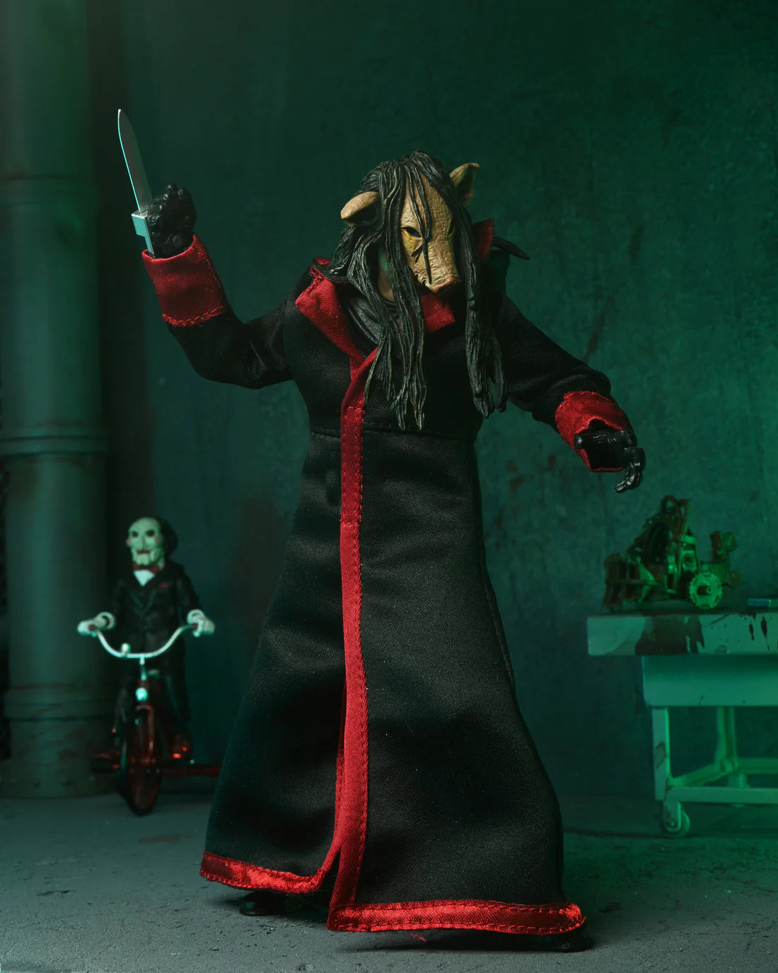 Saw Ultimate Jigsaw Killer Black Robe Version Scale Action Figure