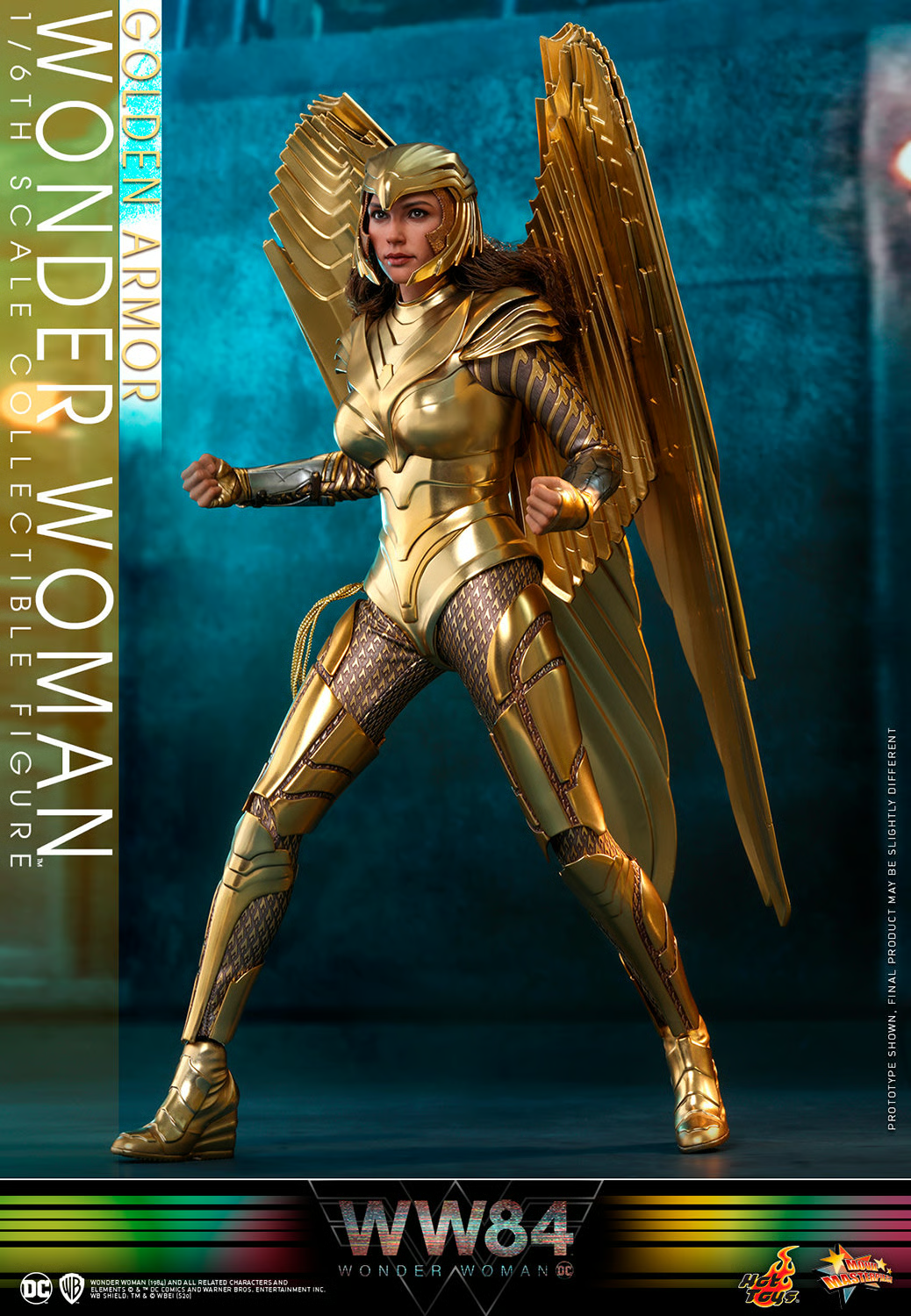Golden Armor Wonder Woman By Hot Toys