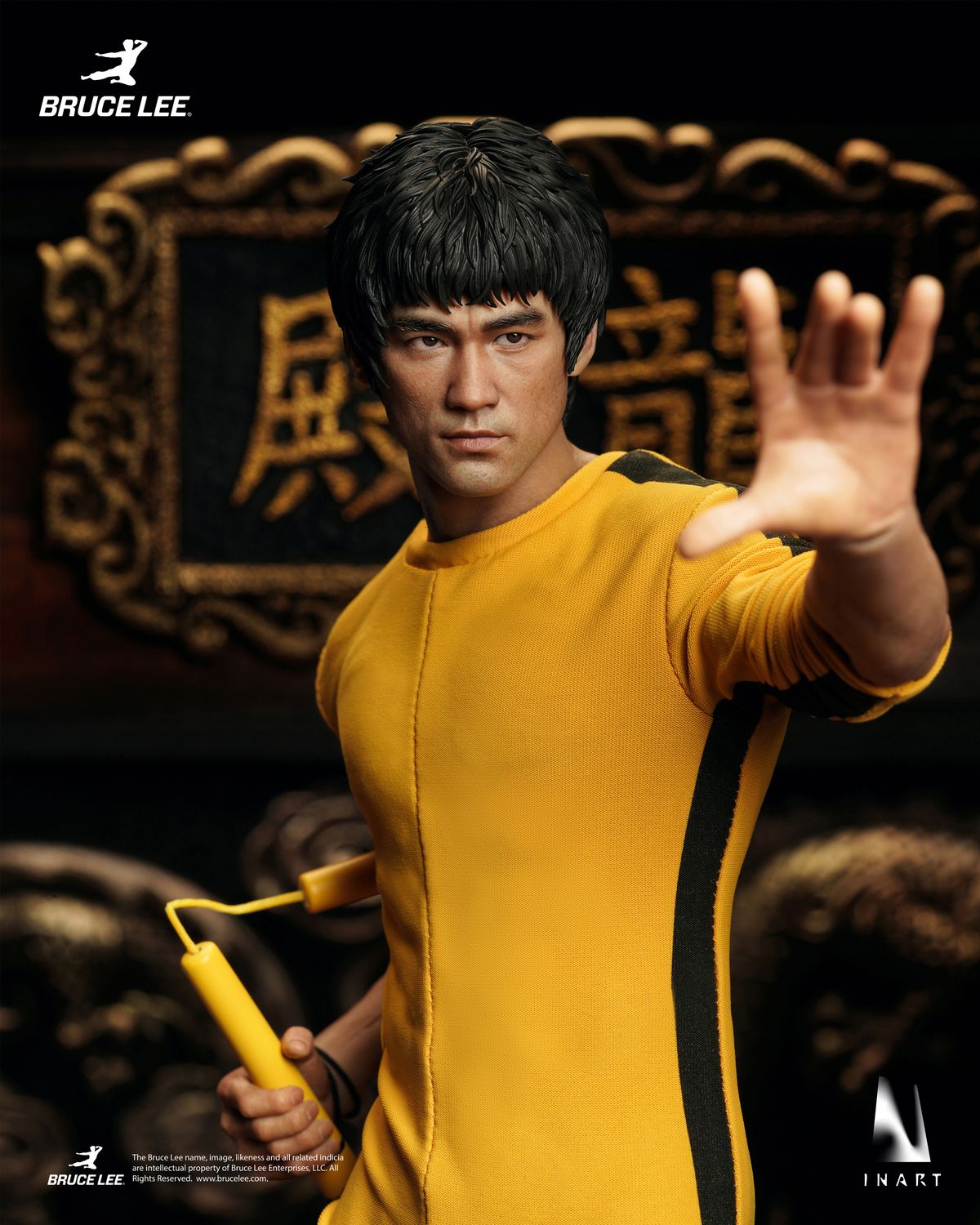 Bruce Lee (Yellow Jumpsuit) 1/6 Collectible Figure by Inart