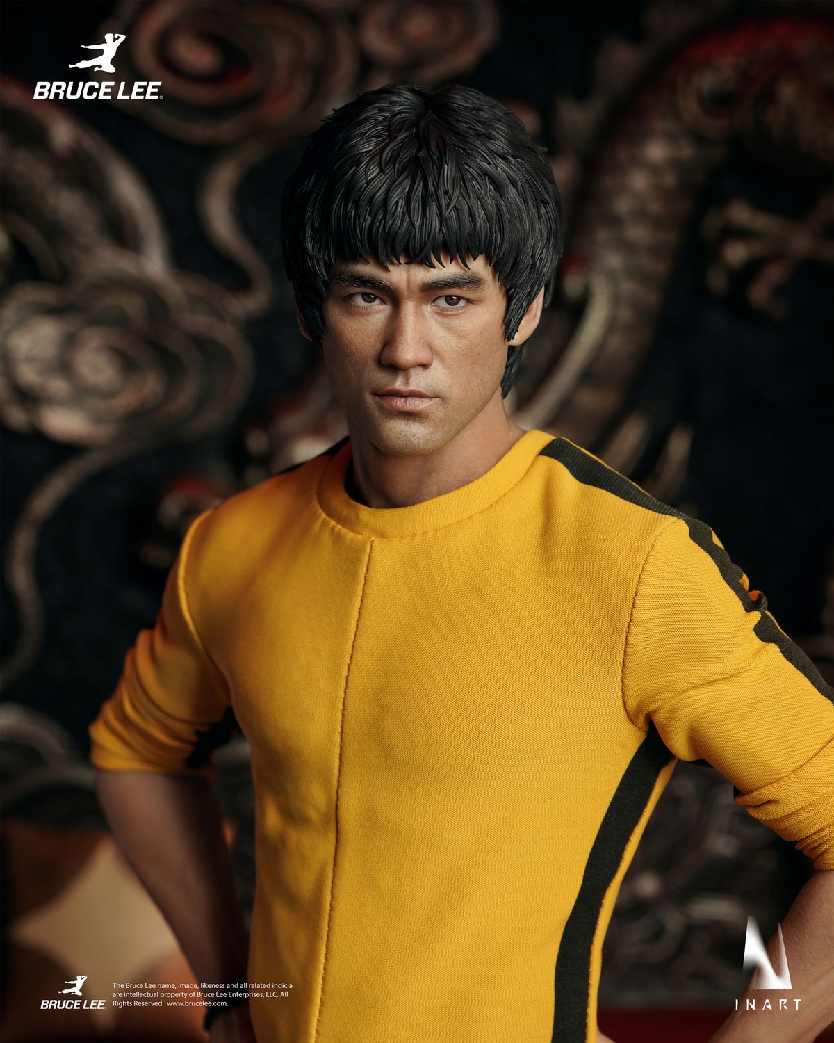Bruce Lee (Yellow Jumpsuit) 1/6 Collectible Figure by Inart
