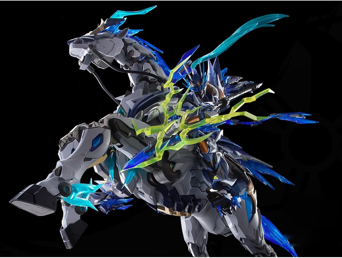 Legend of Star General MNP-XH05 Zhao Yun & White Dragon Horse Model Kit