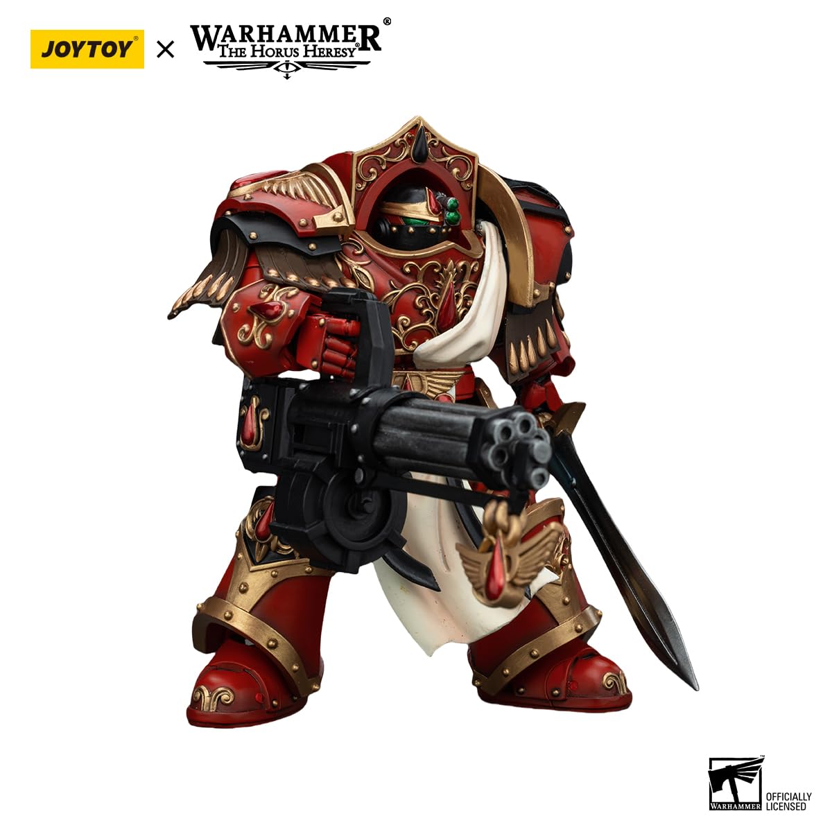 Warhammer: The Horus Heresy Blood Angels Crimson Paladin with Iliastus Assault Cannon Action Figure