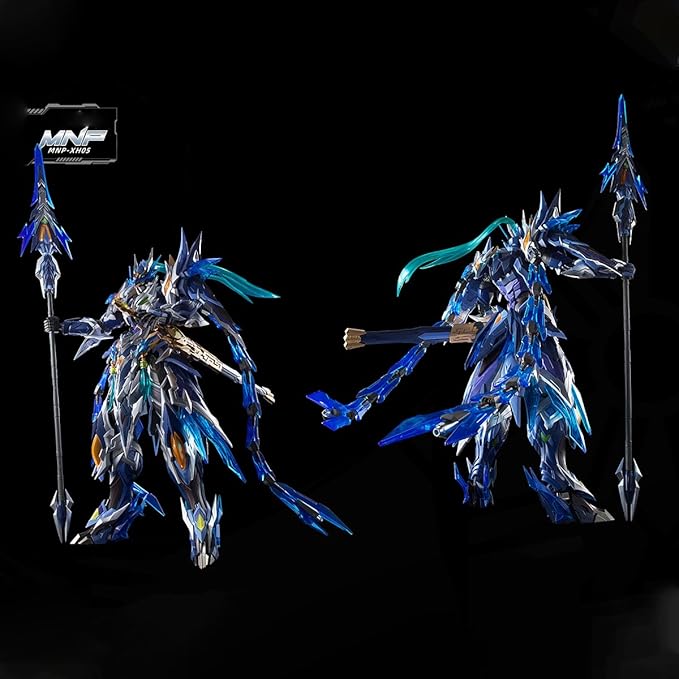 Legend of Star General MNP-XH05 Zhao Yun & White Dragon Horse Model Kit