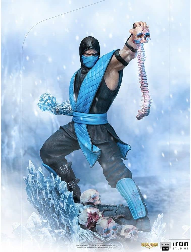 Mortal Kombat Sub-Zero Art Scale Statue By Iron Studios