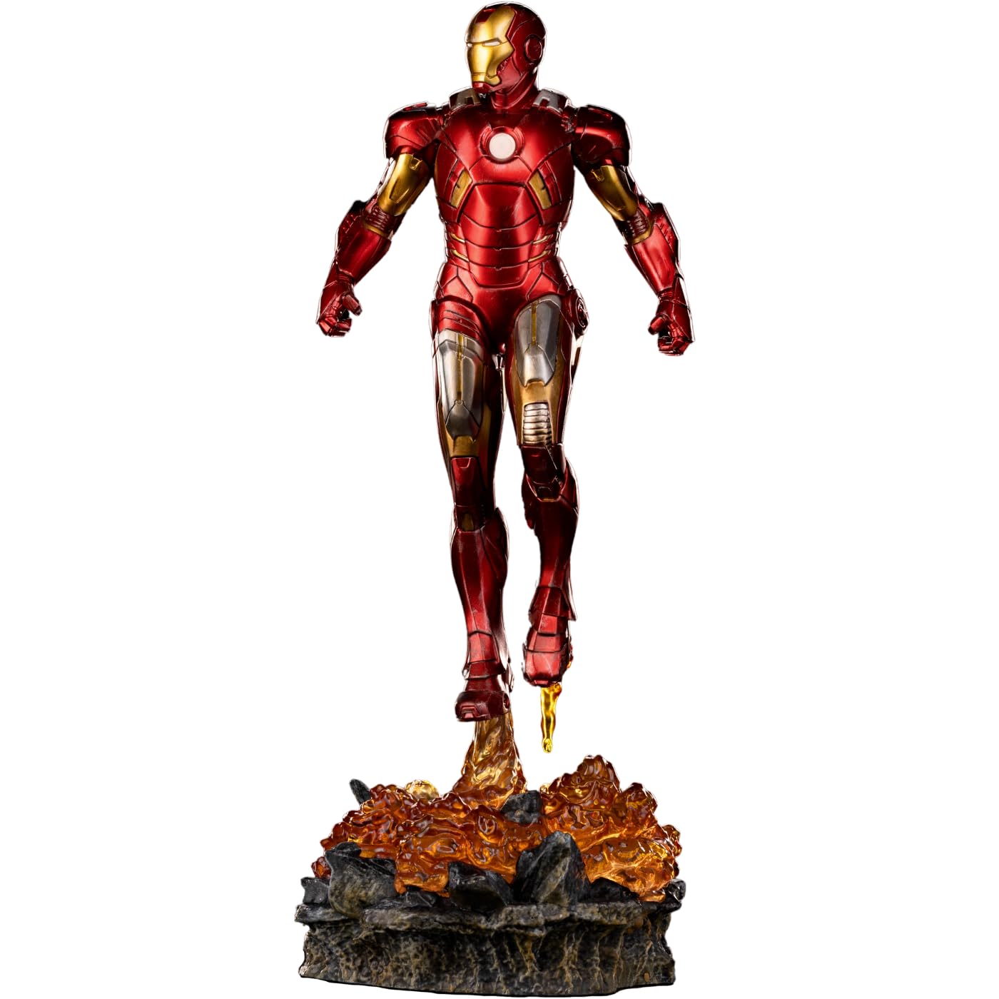 Iron Man Statue “ I am Iron Man “ Iron Studios fashion Sideshow 1/10 Tony Stark