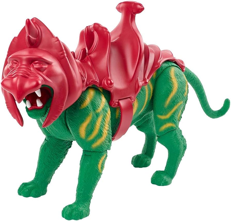 Masters of the Universe Origins Battle Cat Fighting Tiger Action Figure
