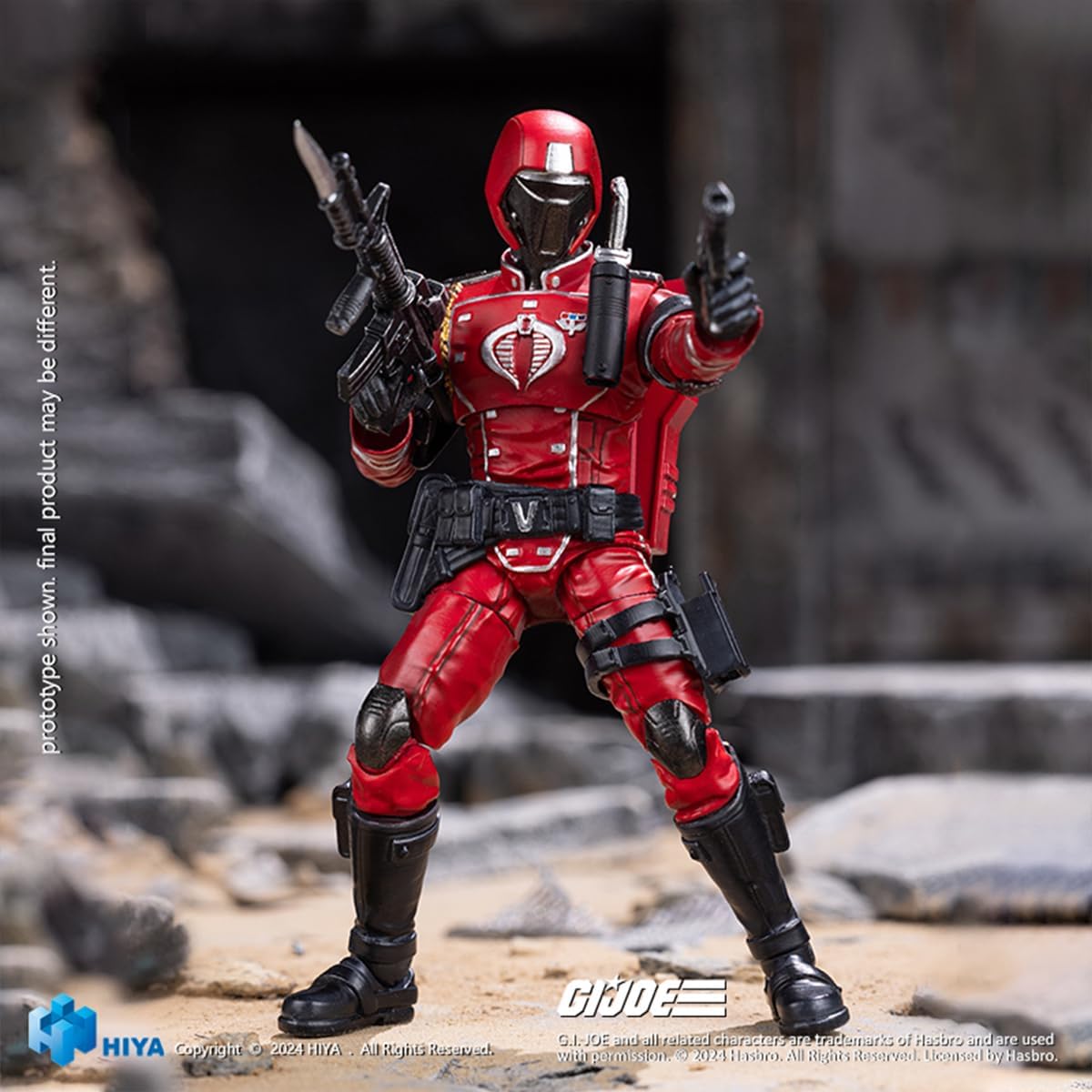 HIYA Exquisite Mini Series 1/18 Scale Crimson Guard Action Figure