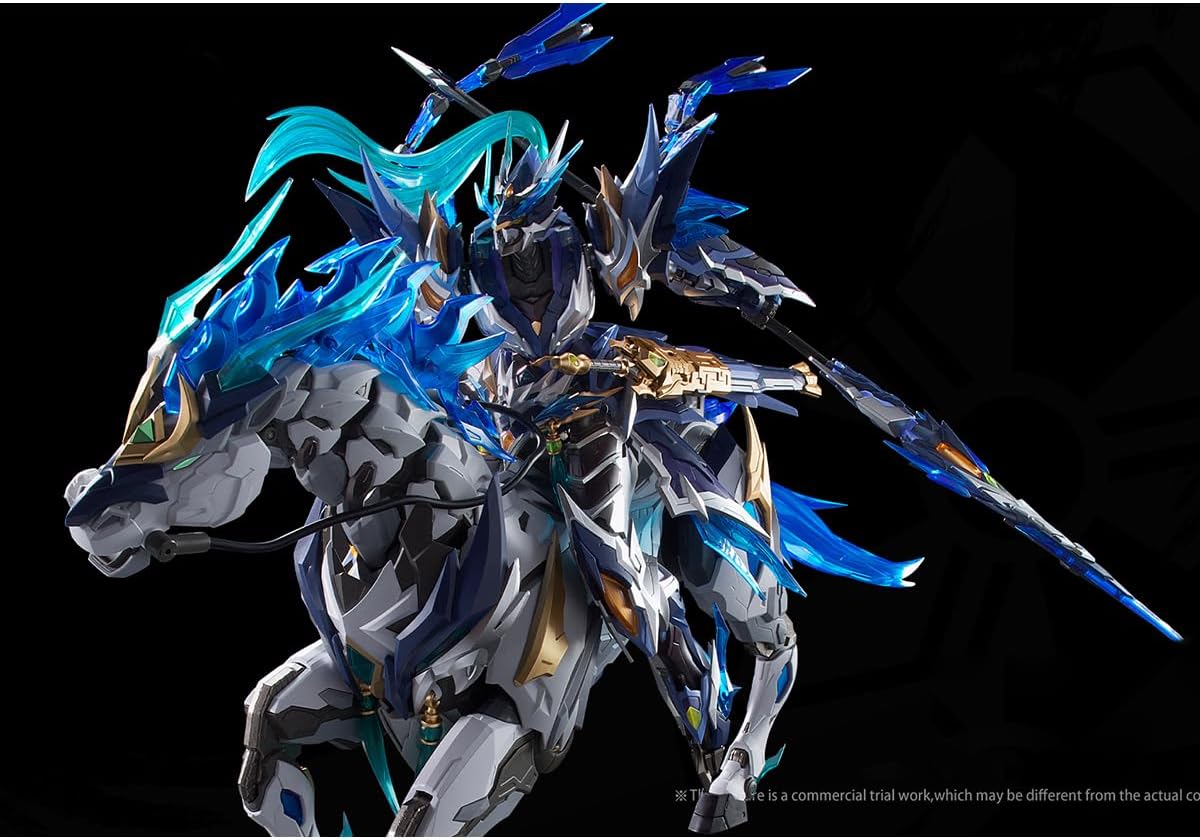 Legend of Star General MNP-XH05 Zhao Yun & White Dragon Horse Model Kit