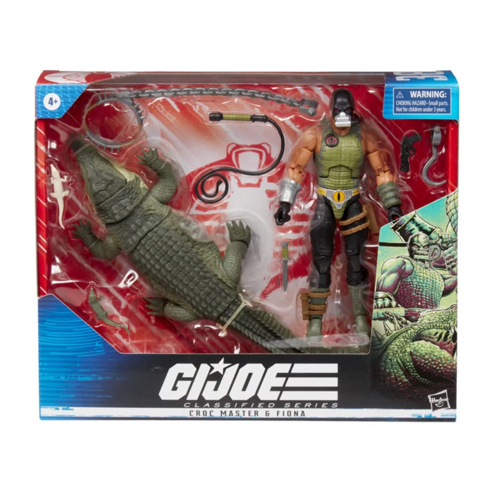 G.I. Joe Classified Series Series Croc Master & Fiona Action Figure