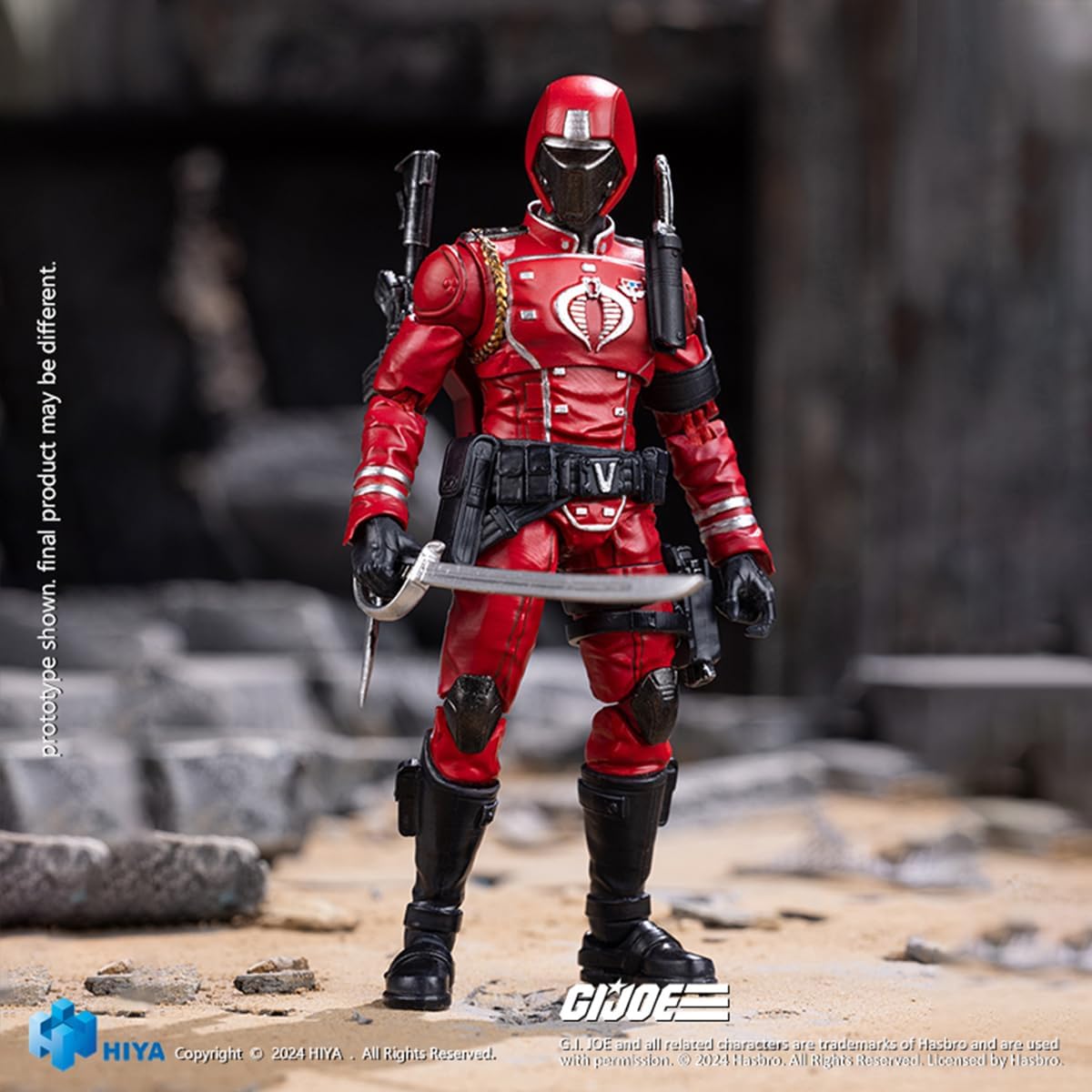 HIYA Exquisite Mini Series 1/18 Scale Crimson Guard Action Figure