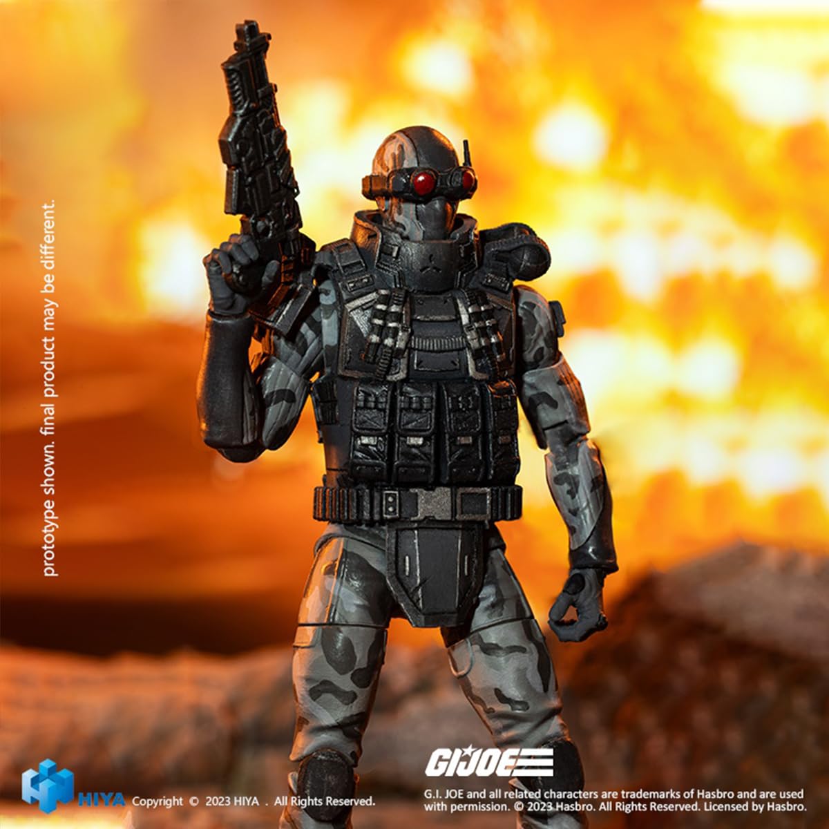 HIYA Exquisite Mini Series 1/18 Scale  G.I.Joe Firefly Action Figure