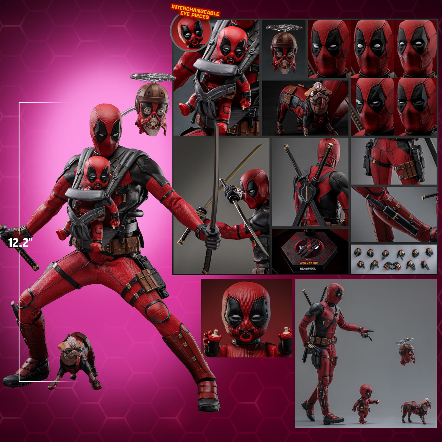 DEADPOOL Sixth Scale Figure by Hot Toys